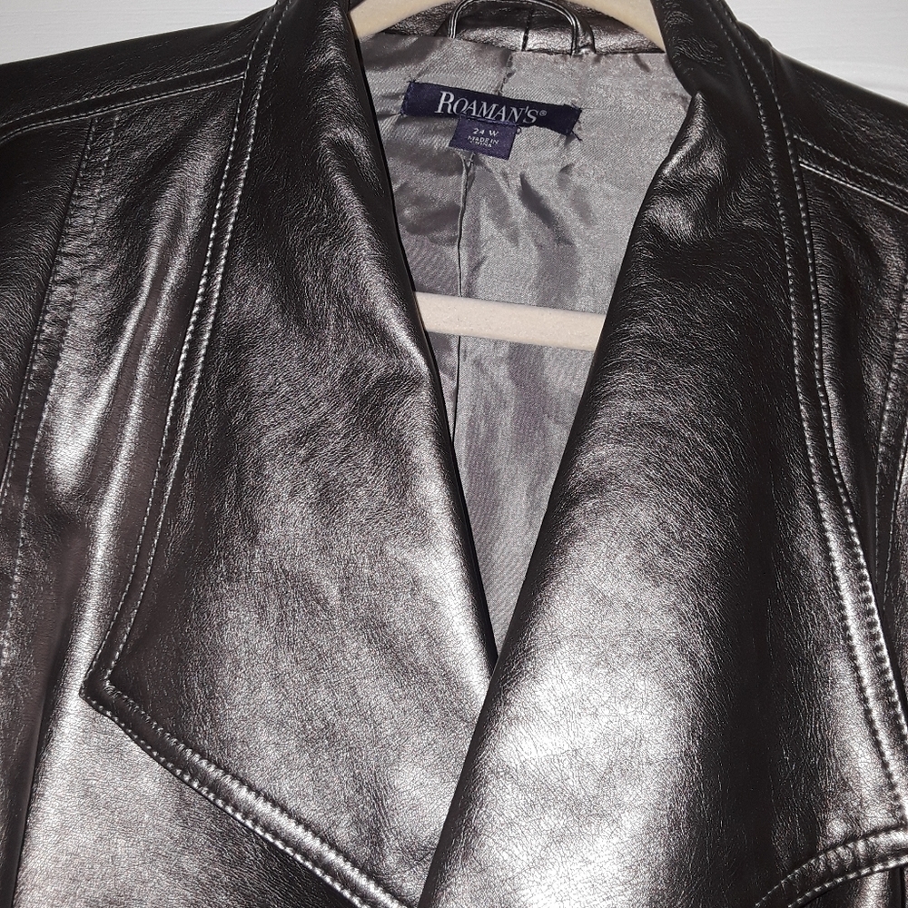 Charcoal Gray Jacket 24W